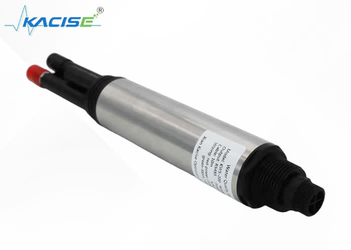 Capteur d'azote ammoniac en ligne KWS-200 avec sortie MODBUS RS-485 pour la surveillance des eaux usées, aucun réactif requis, étanche IP68