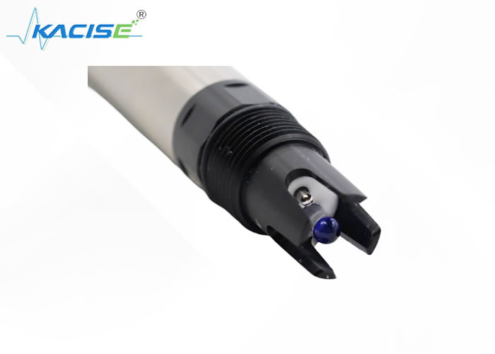 POM et Titane Partie humidifiée Matériau Sensors PH en ligne pour une connexion facile à la surveillance des solutions fluviales