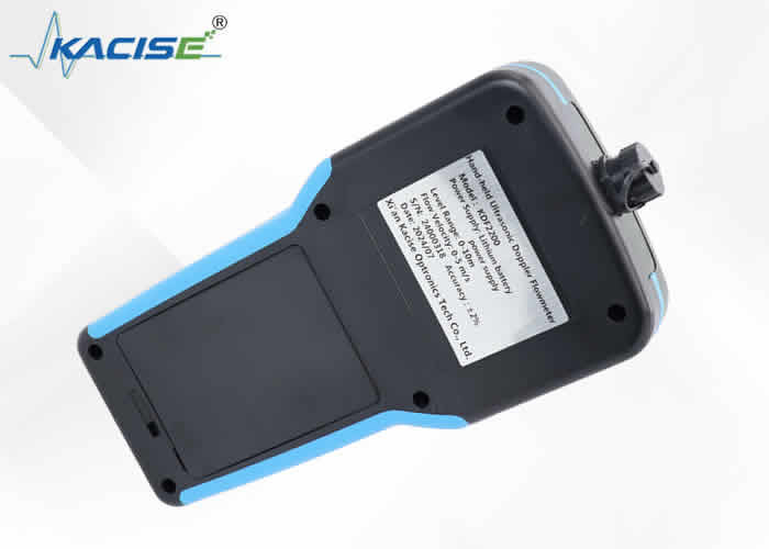 Débitmètre portable portatif à batterie au lithium rechargeable de 12 V avec indice IP67 et sortie RS485