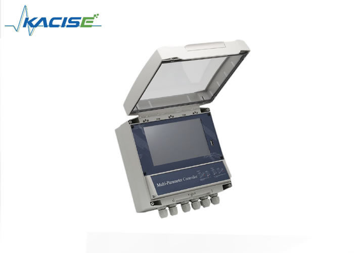 Mètre de qualité de l'eau multiparamètres KMPW100 avec écran tactile couleur de 7 pouces, protocole RS-485 MODBUS et boîtier ABS pour les eaux usées et les eaux de surface