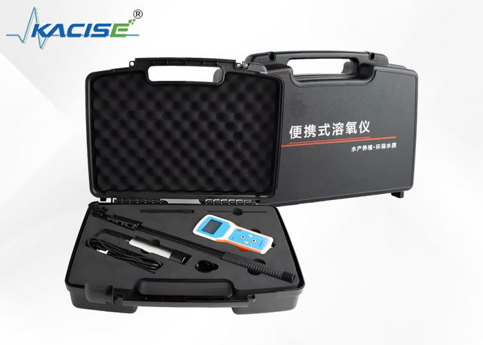 Oxygenomètre optique portable pour l'oxygène dissous avec une plage de 020 mg/L et une précision de ±0,5 mg/L pour la mesure sur place