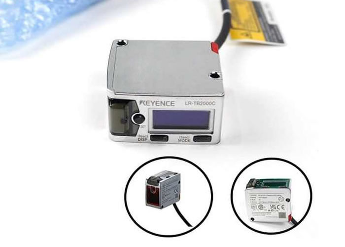 KEYENCE LR-TB2000C Capteur laser Commutateur photoélectrique avec interface de communication Modbus pour équipement de mesure de distance d'automatisation industrielle