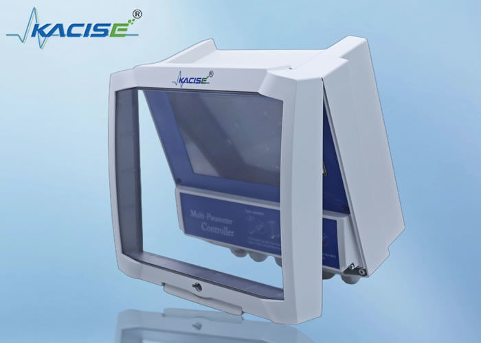 Mètre de qualité de l'eau multiparamètres KMPW100 avec écran tactile couleur de 7 pouces, protocole RS-485 MODBUS et boîtier ABS pour les eaux usées et les eaux de surface