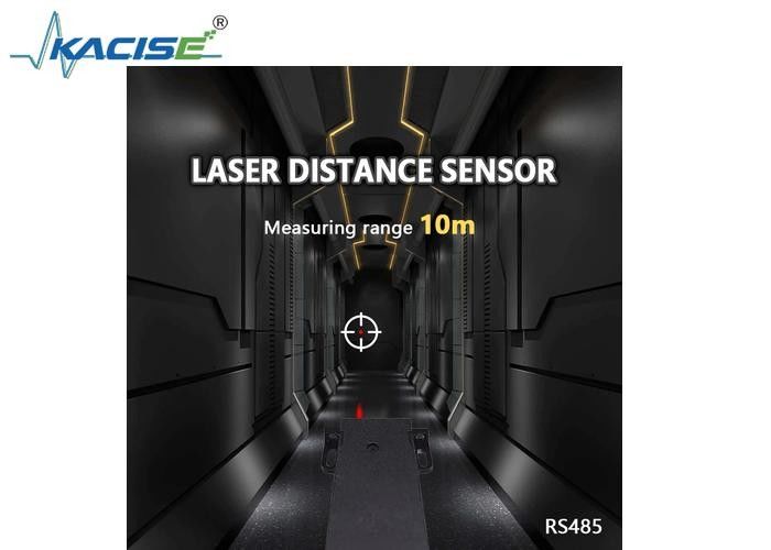 Capteur de distance laser d'interface RS485 avec une portée de 10 m et une précision de ±1 mm pour les applications industrielles