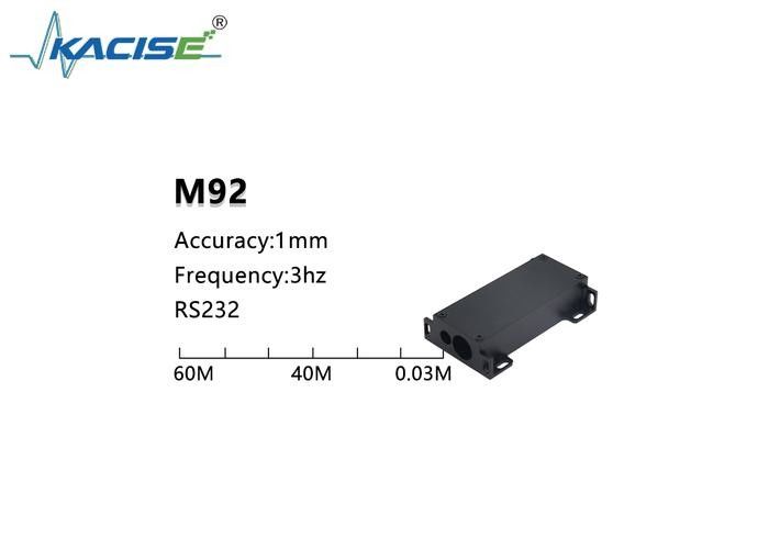 Capteur de portée laser de haute précision ±1 mm avec portée de mesure de 40 m et sortie RS232