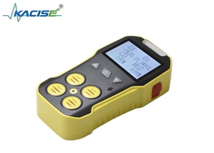 Détecteur de gaz multiportables KMBH-4A Grande précision LCD ± 5% F.S.