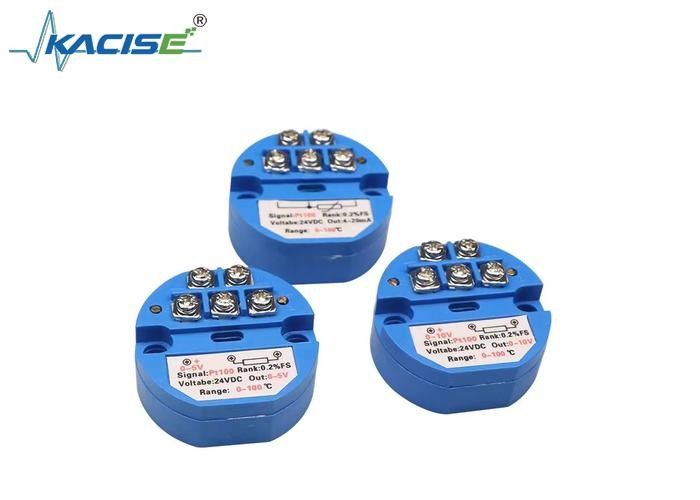 Module transmetteur de température intégré SBWZ-PT100 avec sortie 4-20 mA, précision de mesure de 0,2 % et température de fonctionnement de -40 ℃ à 120 ℃