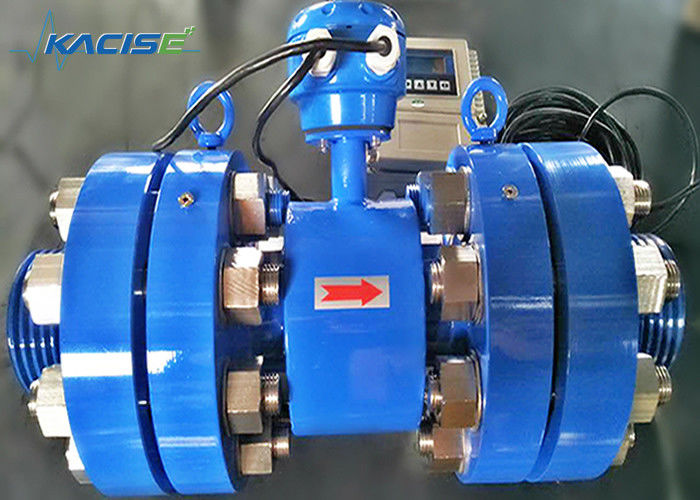 En ligne électromagnétique en ligne de débitmètre d'industrie chimique de traitement des eaux usées/insérer le type