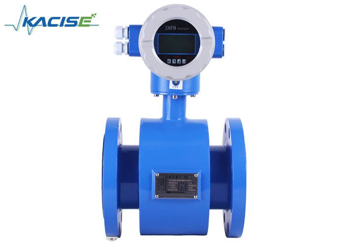Type intégré de bride compteur de débit électromagnétique pour liquides acides/alcalins