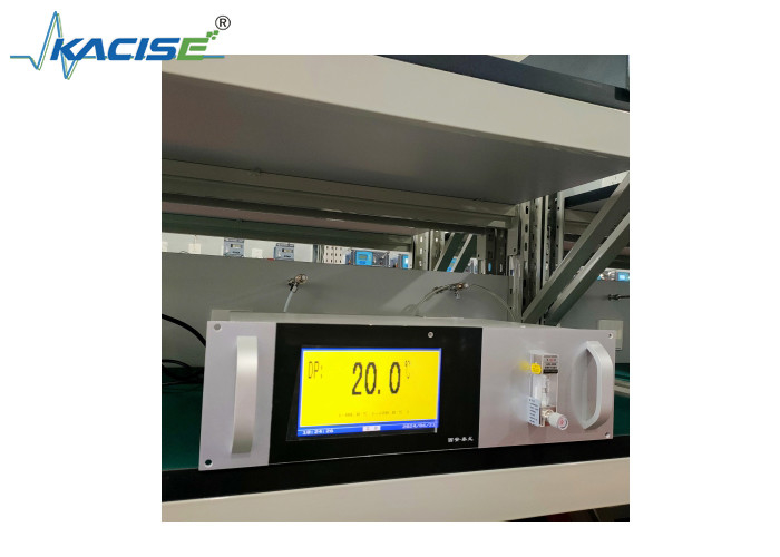 KTG150 Compteur de point de rosée Standard 3U Type en ligne pour les gaz industriels Préparation de l'échantillon Pression du gaz 0,05 MPa ≤ Pression d'entrée ≤ 0,50 MPa
