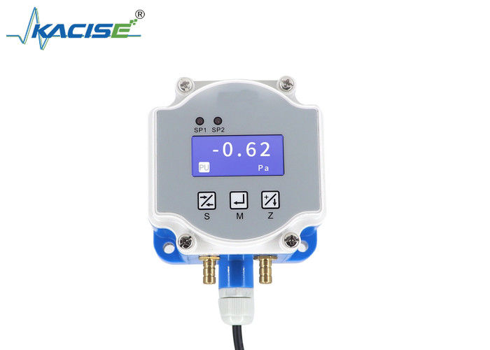 Sensor de pression différentielle de sortie de 4 à 20 mA avec une précision FS de ±0,1% pour les supports à gaz et à vapeur dans les applications CVC