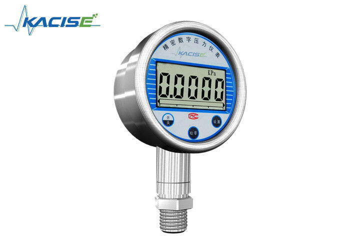 Type du stockage Rs485 indicateur de pression de Digital de haute précision avec l'écran mené