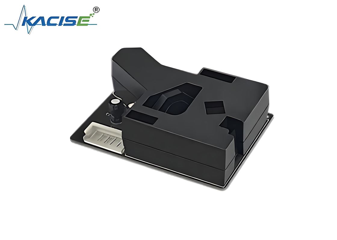 Capteur de poussière infrarouge Capteur PM2,5 avec plage de détection de 0 à 500 μg/m³, tension de fonctionnement à faible ondulation et compensation de température intégrée