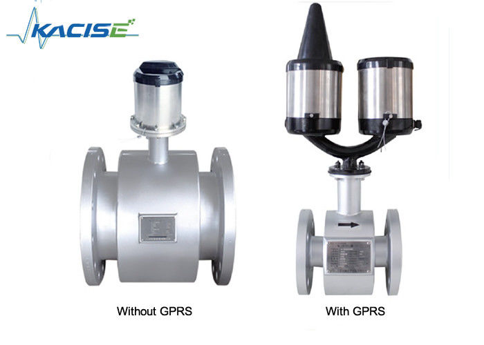 Mètre intelligent sans fil d'écoulement d'eau de GPRS, type électromagnétique compteur de débit