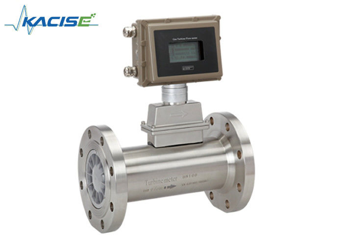 Compteur de débit de GPL de haute précision / type turbine Compteur de débit Structure compacte Prend en charge une sortie de 4 à 20 mA