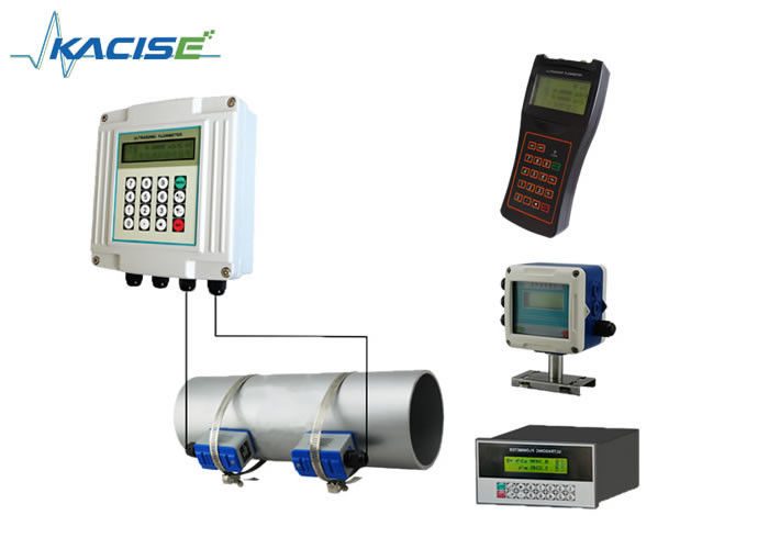 Petite taille ultrasonique hydraulique du compteur de débit RS485 Modbus pour Mesurement liquide