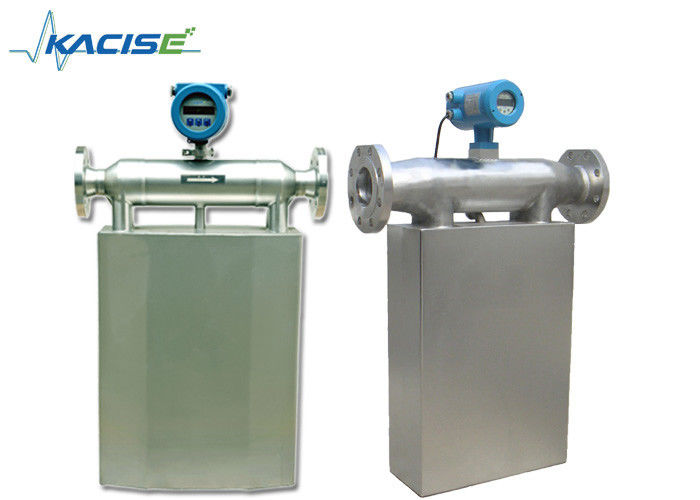 Débitmètre massique Coriolis à affichage LCD DN40mm antidéflagrant pour l'huile hydraulique