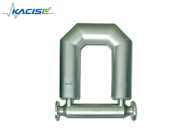 Acier inoxydable Coriolis mètre de masse, compteur de débit visqueux d'effet de Coriolis de boue