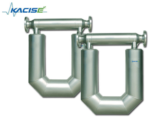 Acier inoxydable Coriolis mètre de masse, compteur de débit visqueux d'effet de Coriolis de boue
