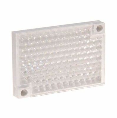 Réflecteurs rectangulaires en PMMA ABS pour Sick PL40A 56x37mm, groupe d'accessoires de connexion à vis à 2 trous