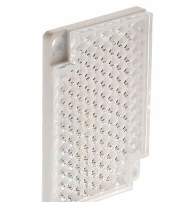 Réflecteurs rectangulaires en PMMA ABS pour Sick PL40A 56x37mm, groupe d'accessoires de connexion à vis à 2 trous
