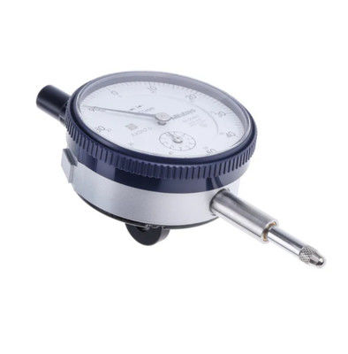 Jauge à cadran Mitutoyo avec plage de 10 mm, graduation de 0,01 mm pour une mesure dimensionnelle de précision et une résistance à l'environnement