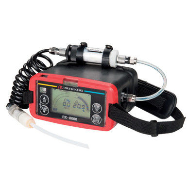 Riken Keiki RX-8000 Moniteur de gaz portable avec détection infrarouge (IR) non dispersant Construction étanche et affichage numérique