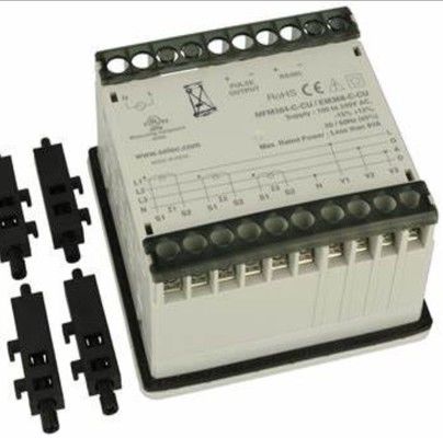 Moniteur d'énergie monté sur panneau de 96 x 96 mm avec certification CE RoHS UL & MID