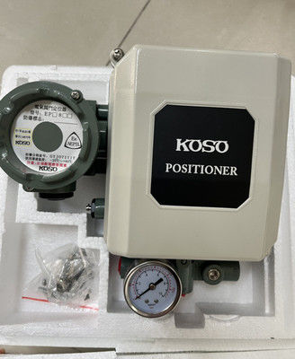 KOSO EPA804-L10 Positionneur de soupape avec 4 à 20 mA DC Entrée 120 Psi Alimentation en air pour séries de déplacement angulaire
