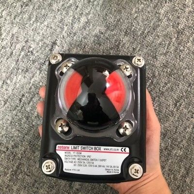 Boîtier de fin de course YT-850M avec boîtier en aluminium, signal de sortie 4 ~ 20 MA DC et protection IP67