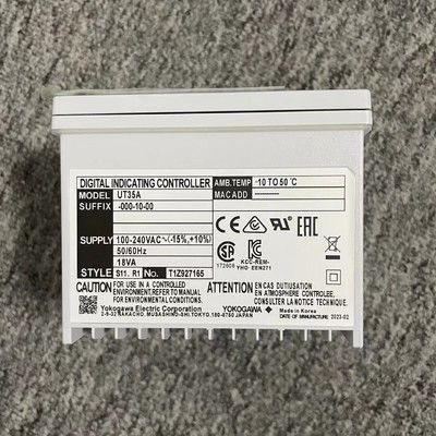 Contrôleur de température numérique UT35A avec LCD couleur à 14 segments, contrôle de la séquence d'échelle et communication Ethernet