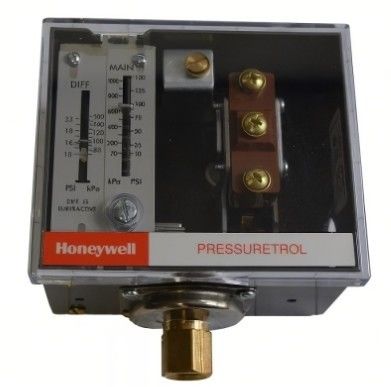 Honeywell Auto Recycle Pressuretrol avec une plage de pression de 10 à 150 psi SPDT Switch à action rapide et diaphragme en acier inoxydable