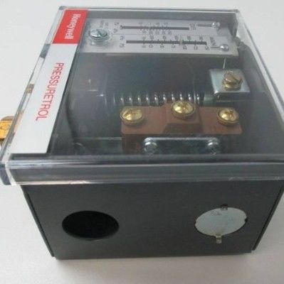 Honeywell Auto Recycle Pressuretrol avec une plage de pression de 10 à 150 psi SPDT Switch à action rapide et diaphragme en acier inoxydable