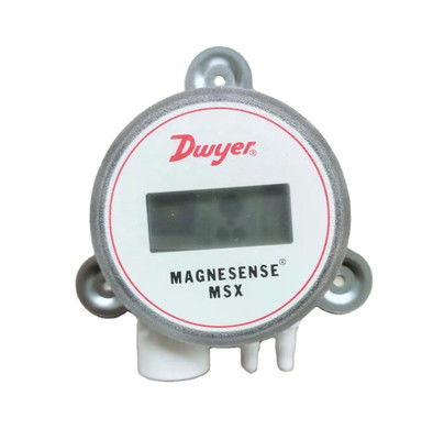 Dwyer MSX-W20-PA Transmetteur de pression différentielle Magnesense avec extraction de racine carrée à détection de pression bidirectionnelle et sortie de courant 4-20 mA