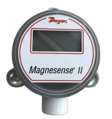 Transmetteur de pression différentielle micro Dwyer MS-111 avec signal de sortie de 4 à 20 mA, affichage numérique et temps de réponse de 300 Msec