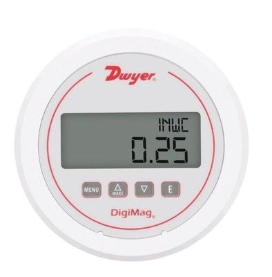 Dwyer DM-1000 série DigiMag Digital différentielle de pression avec affichage LCD, la compensation de température et la mesure multifonctionnelle