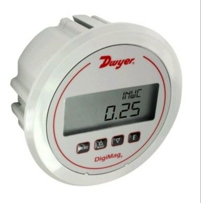Dwyer DM-1000 série DigiMag Digital différentielle de pression avec affichage LCD, la compensation de température et la mesure multifonctionnelle