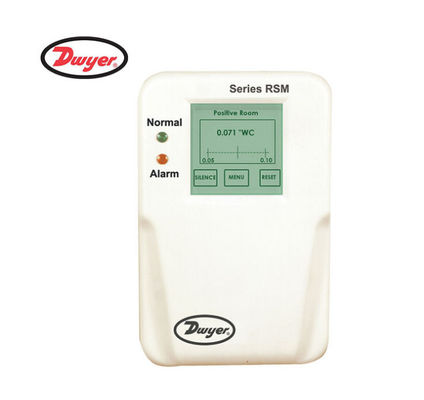 Moniteur de salle de précision AegisPress avec une précision de ±0,5% FS et un signal de sortie sélectionnable pour les salles d'isolement hospitalières