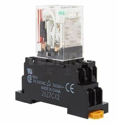 Relais à usage général Omron MY2-GS avec fonctionnement 24VDC, résistance à la bobine 662 Ω et formulaire de contact DPDT