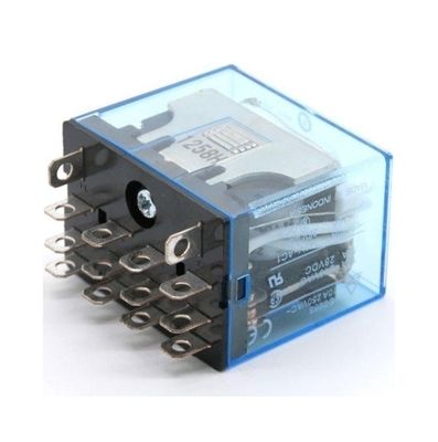 Relais à usage général Omron MY2-GS avec fonctionnement 24VDC, résistance à la bobine 662 Ω et formulaire de contact DPDT