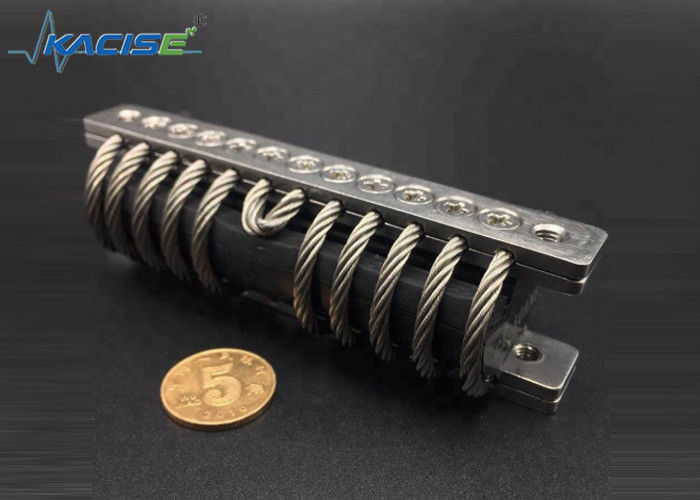 Isolateur de vibration de câble en aluminium et en acier inoxydable à résistance aux chocs 100G Certifié ISO9001:2008