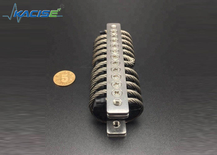 Isolateur de vibration de câble en aluminium et en acier inoxydable à résistance aux chocs 100G Certifié ISO9001:2008