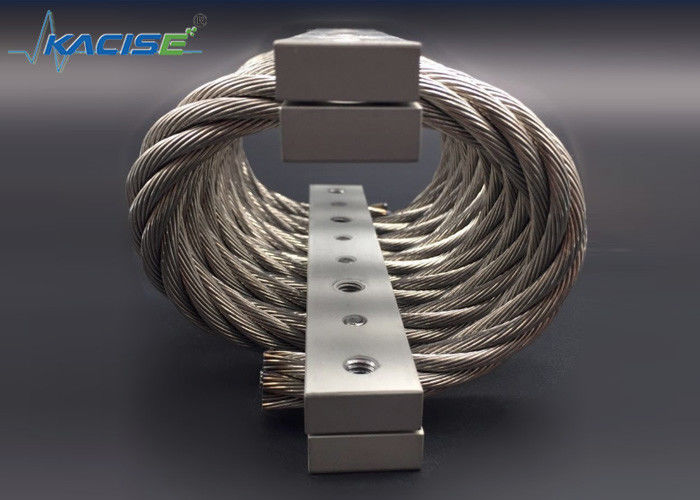 Isolateur de vibration de câble en acier inoxydable certifié ISO9001 pour l'absorption des chocs des machines industrielles durables
