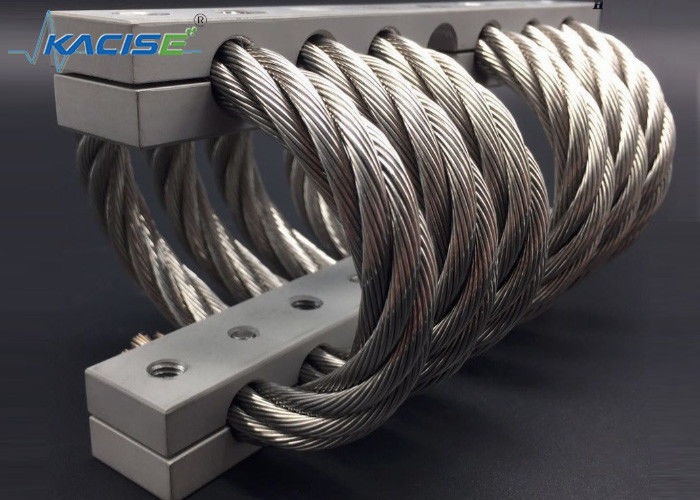 Isolateur de vibration de câble en acier inoxydable certifié ISO9001 pour l'absorption des chocs des machines industrielles durables