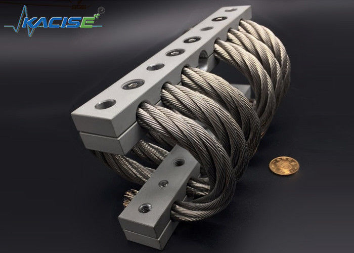 Isolateur de vibration de câble en acier inoxydable certifié ISO9001 pour l'absorption des chocs des machines industrielles durables