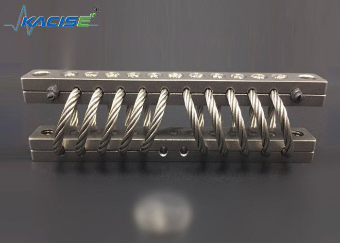 Isolants industriels de câble métallique atténuant/matériel de l'alliage acier inoxydable surface/304 de contreplaqué et d'aluminium 6061-T6