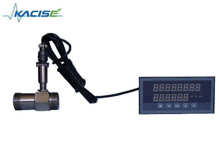 Débitmètre industriel de turbine avec protection IP65/IP68, matériau en acier inoxydable/SS316L/316 et précision de 0,5%