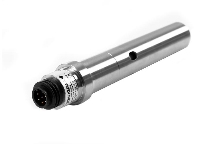 Capteur de faible conductivité avec élément de température Pt1000 et construction en acier inoxydable 316 ou en titane pour une conception à 2 électrodes