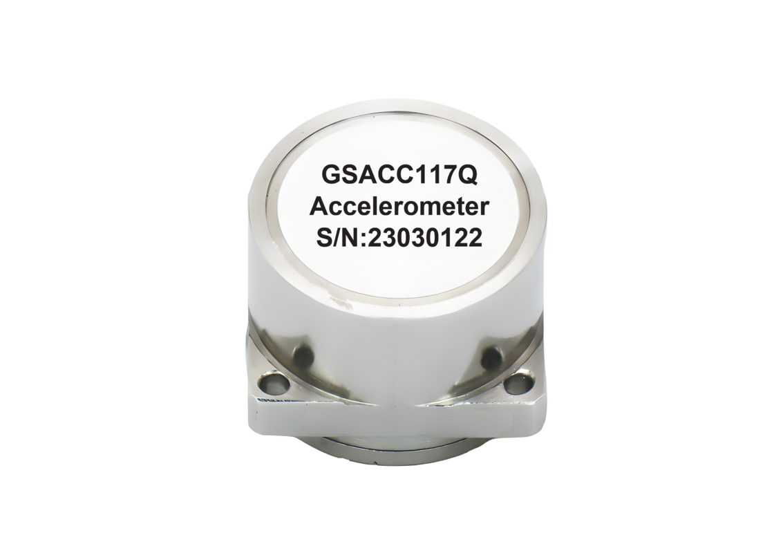 Capteur accéléromètre flexible en quartz GSACC117Q avec plage de ±10g, stabilité de biais ≤60ug et sensibilité thermique de biais de 100ug/°C