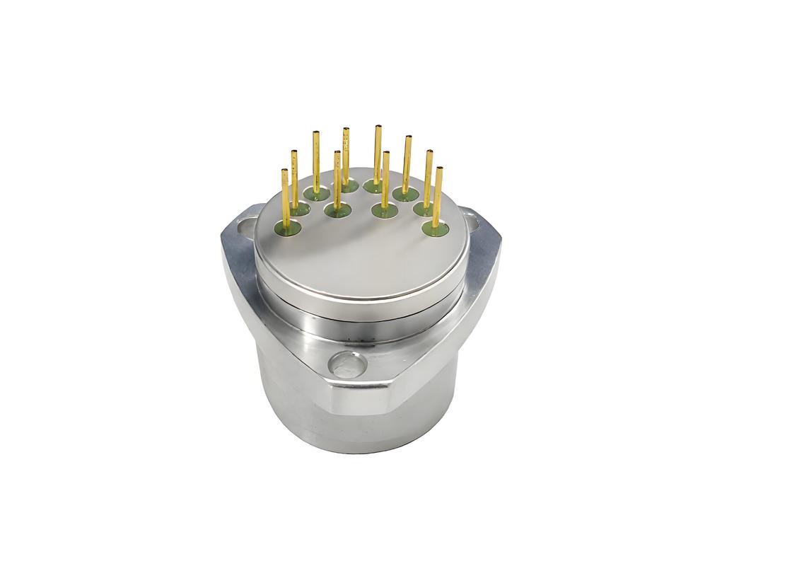 Capteur accéléromètre flexible à quartz avec large plage de résistance de charge, brides de montage triangulaires de précision et stabilité de polarisation ≤100μg